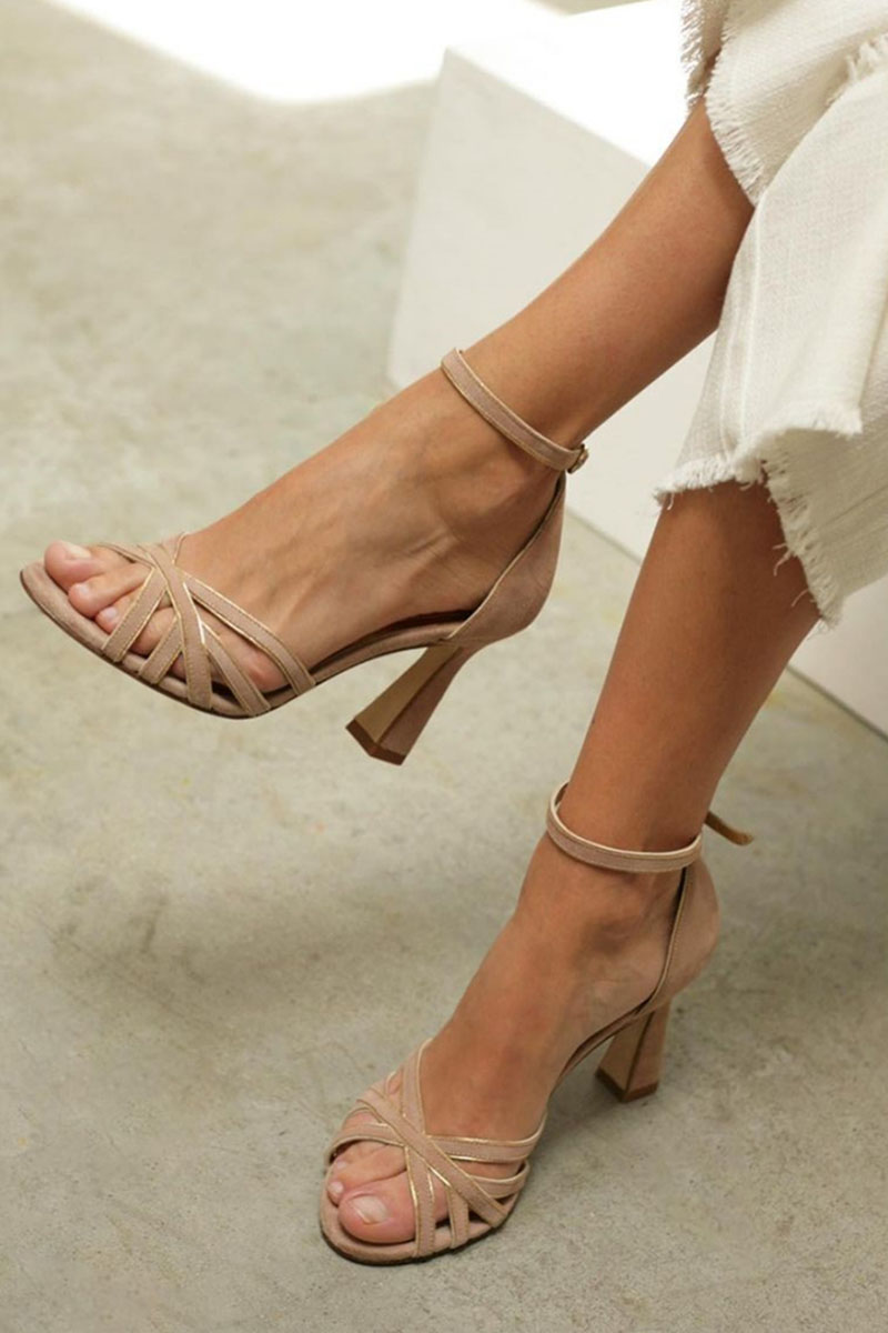 Elviera – Talons Nude Raffinés