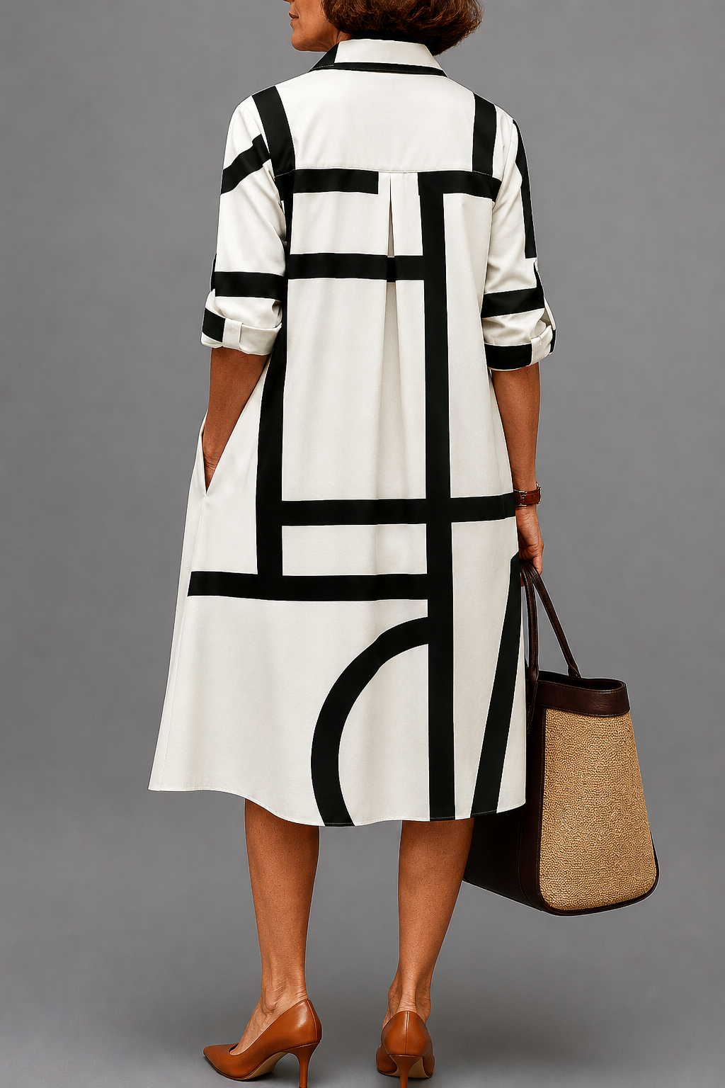 Annette | Robe midi chic