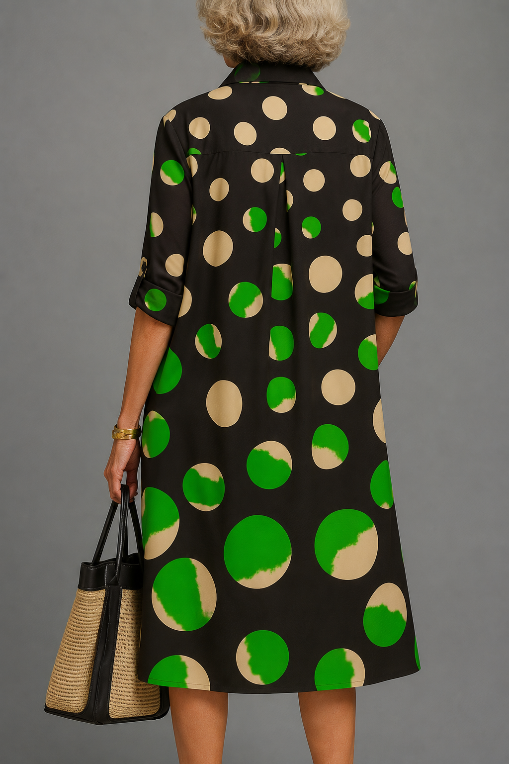 Loretta | Robe midi sophistiquée