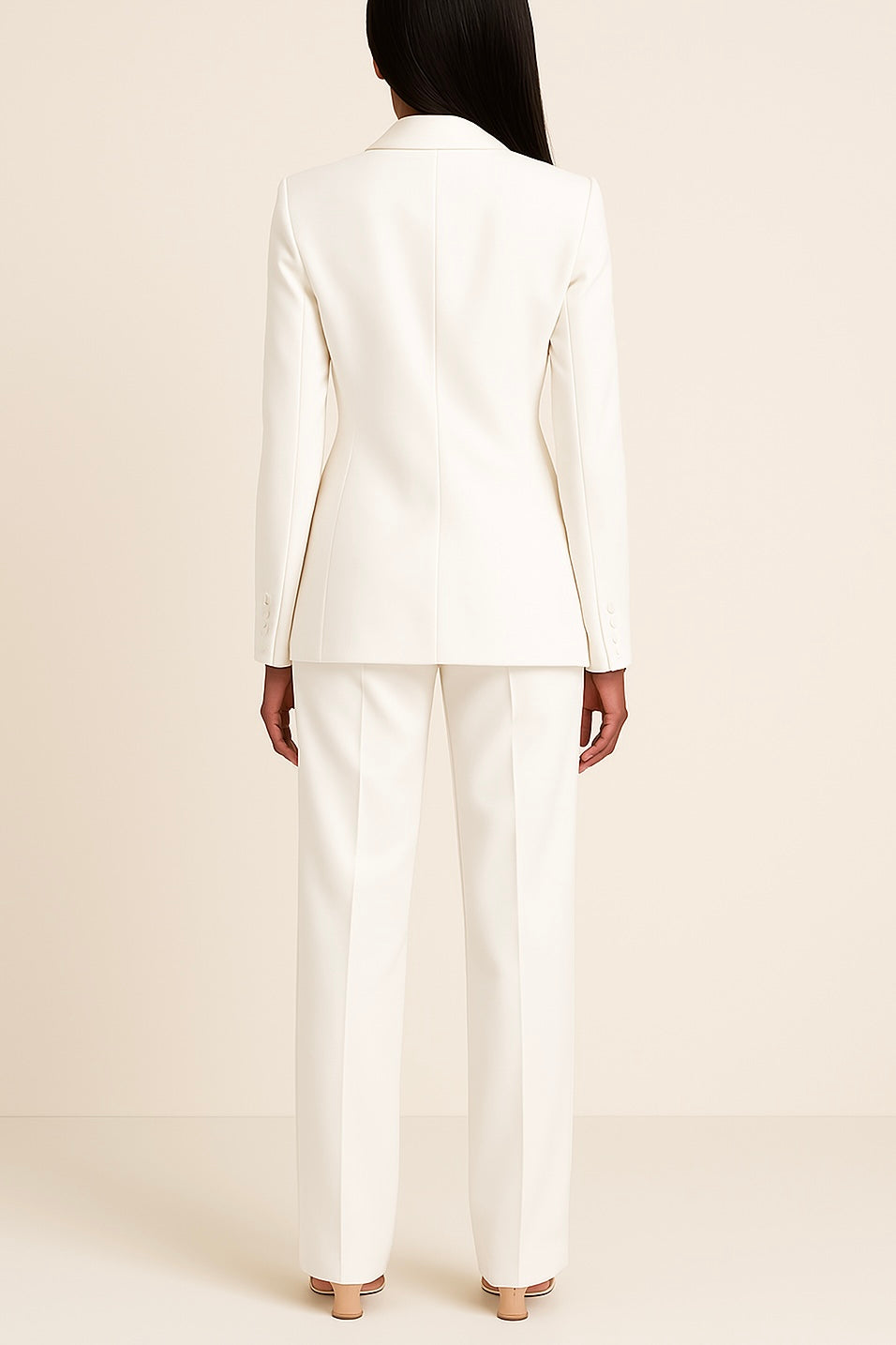 Ella – Tailleur Formel Bleu Céleste