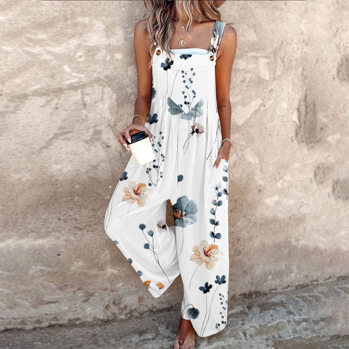 Salopette Élodie™ | Fleur Noire