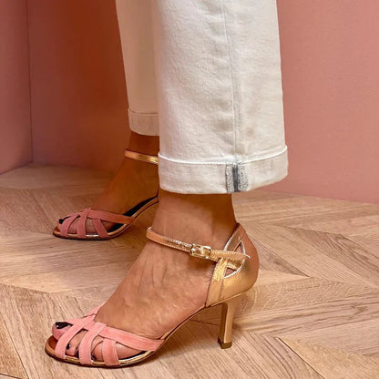 Sandales à talons à brides