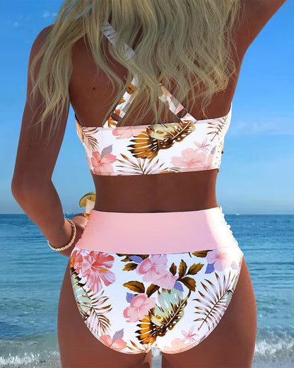 Léa | Bikini élégant à imprimé floral