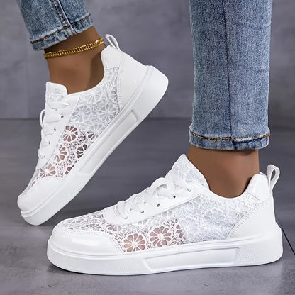 Camille | Baskets en dentelle élégantes