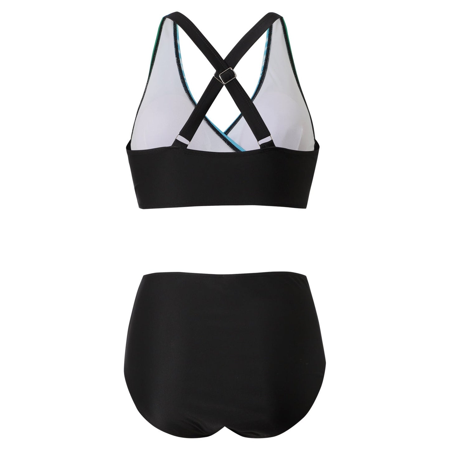 Nia | Bikini tendance à imprimé coloré avec haut de maintien