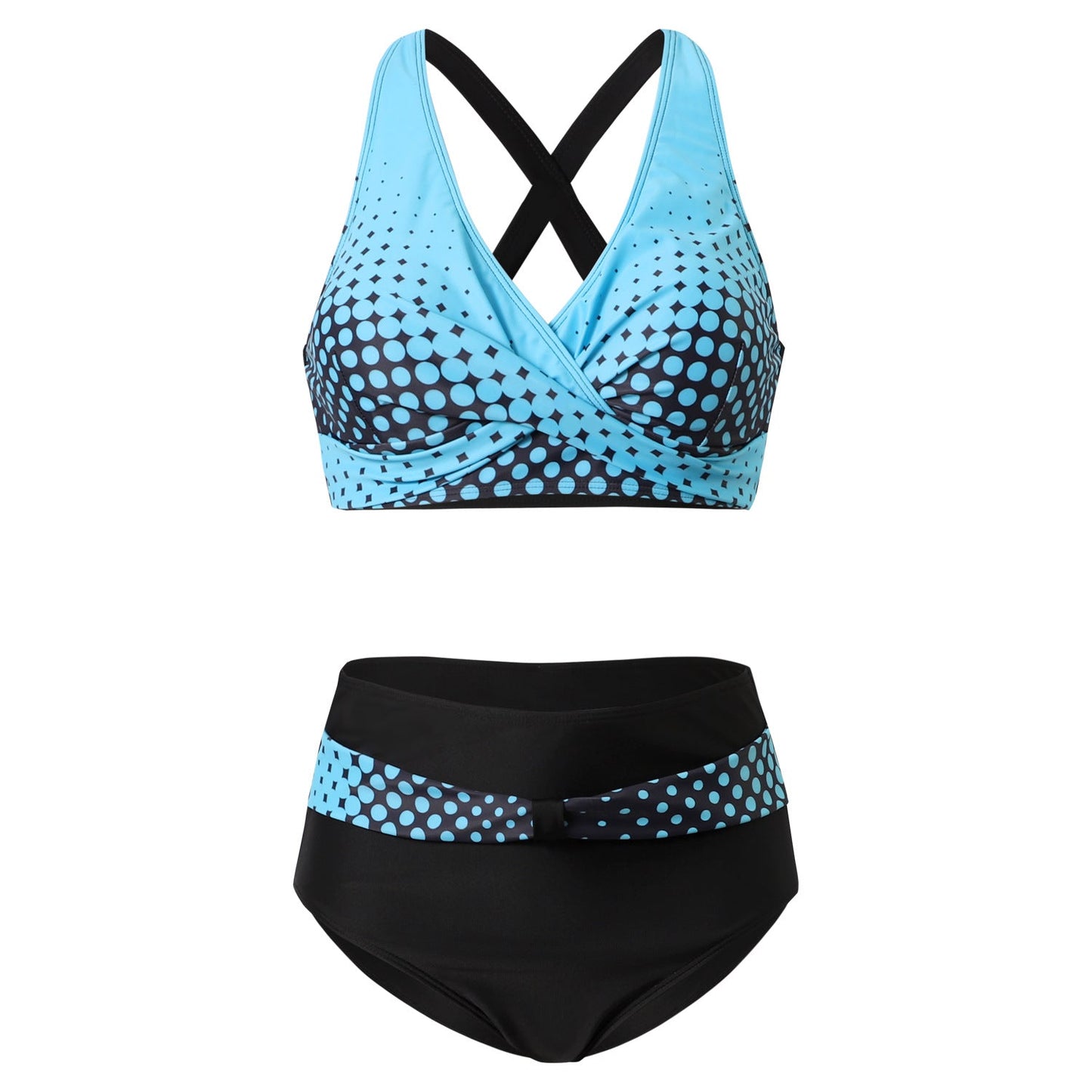 Nia | Bikini tendance à imprimé coloré avec haut de maintien