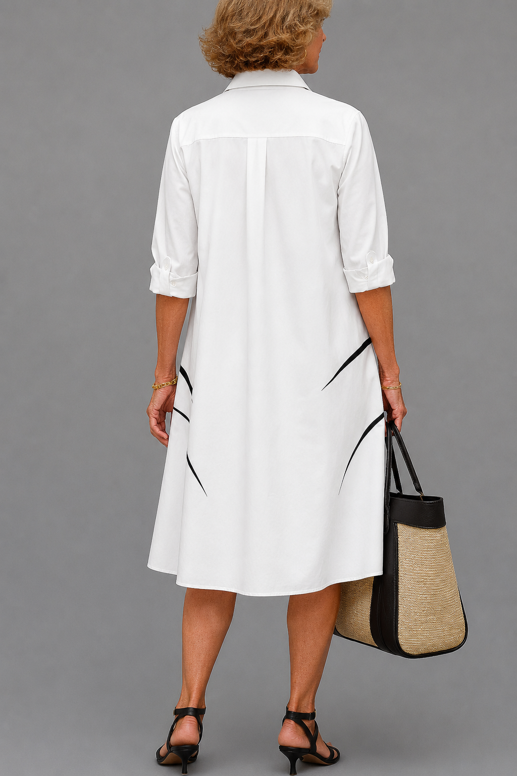 Yvette | Robe midi confortable