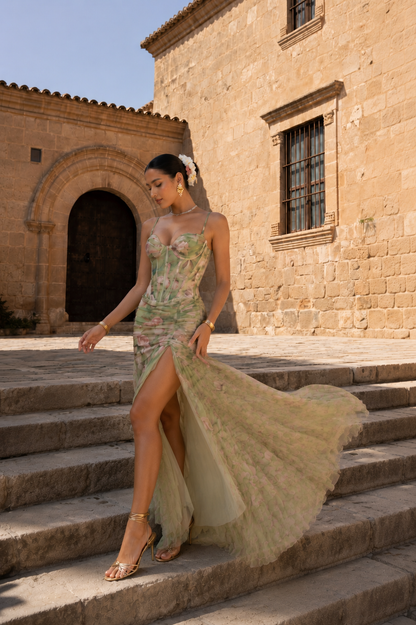 Zamira™ | Robe longue imprimée élégante