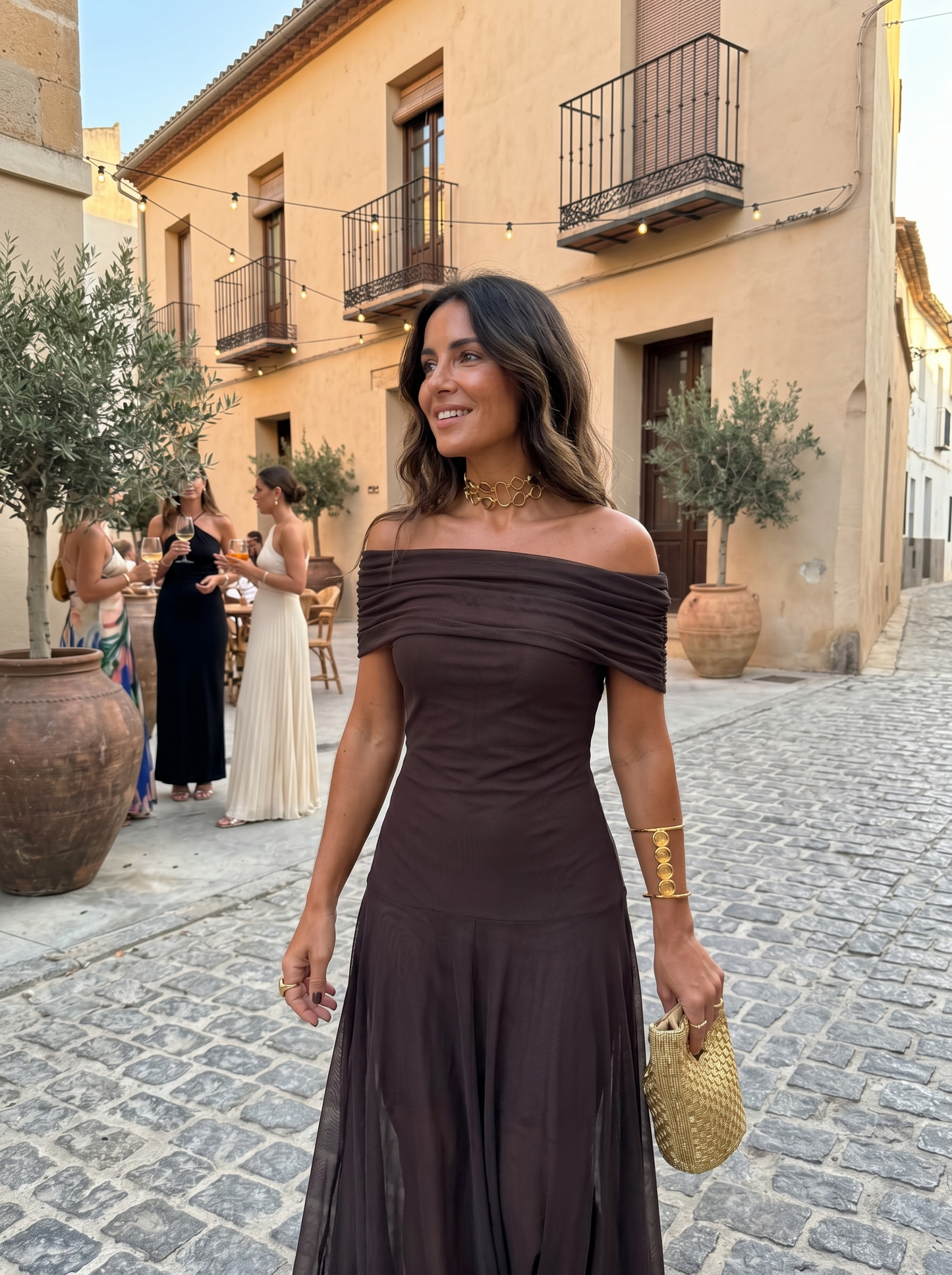 Carla | Robe longue élégante et simple