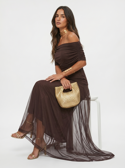Carla | Robe longue élégante et simple