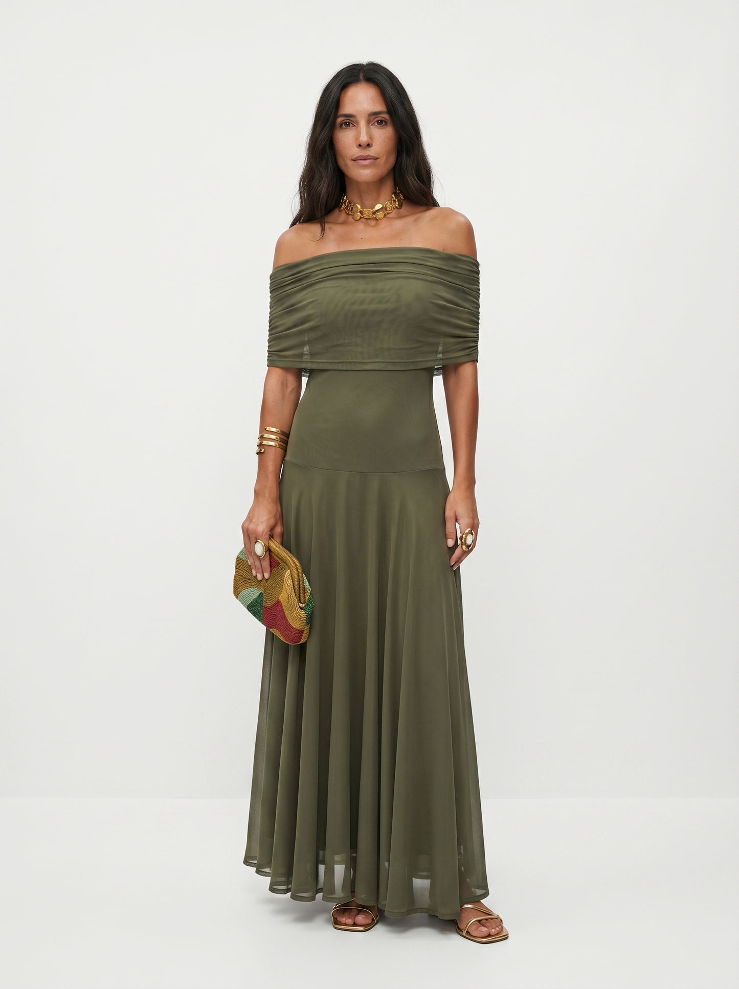 Carla | Robe longue élégante et simple