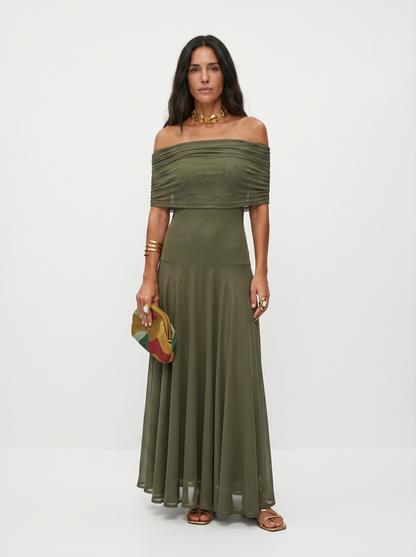 Carla | Robe longue élégante et simple