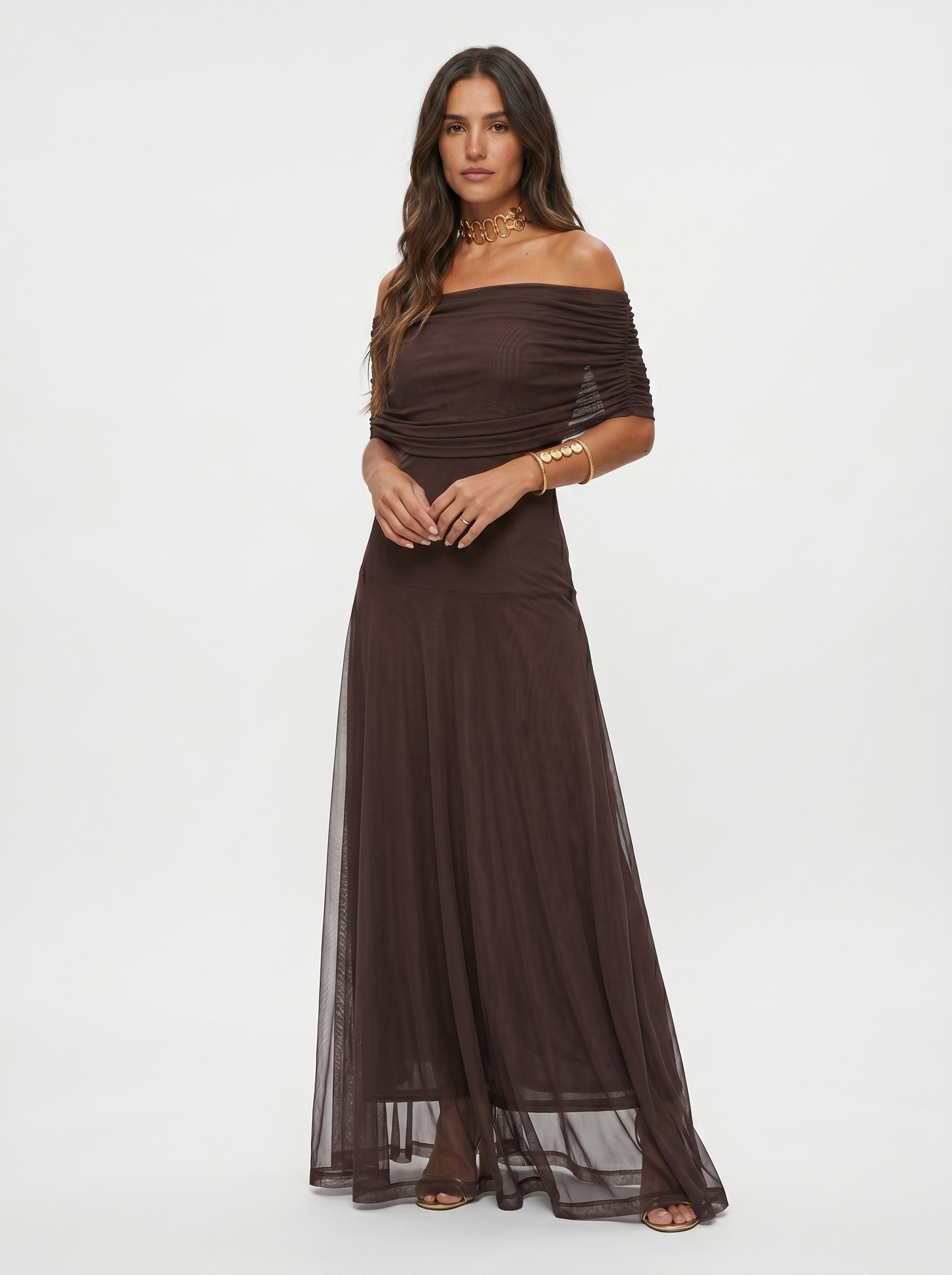 Carla | Robe longue élégante et simple