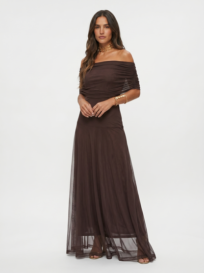 Carla | Robe longue élégante et simple