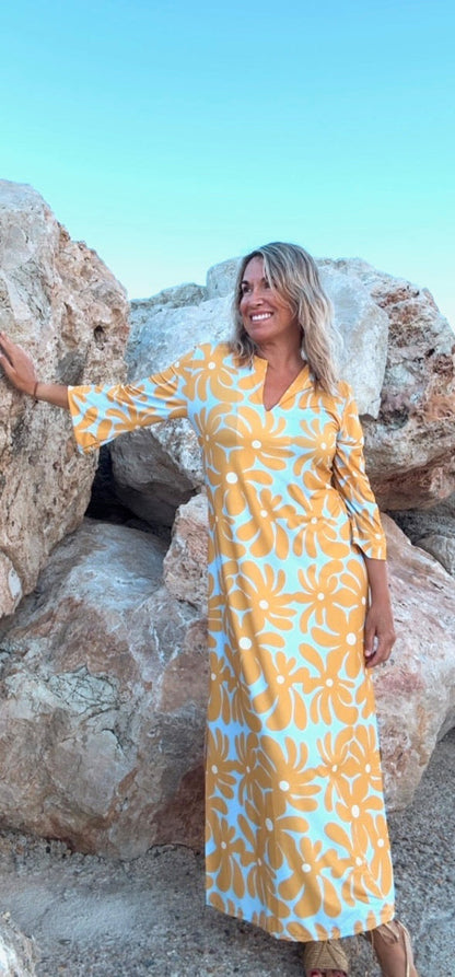 Robe Alameda jaune