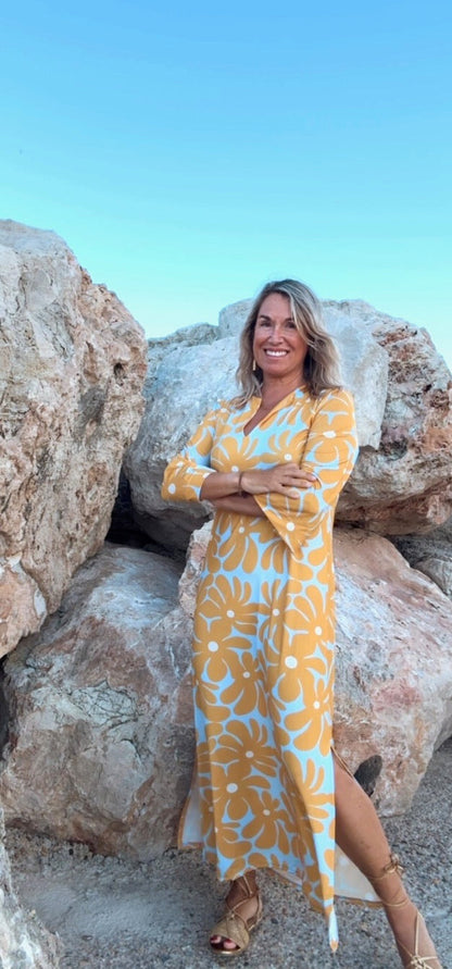 Robe Alameda jaune