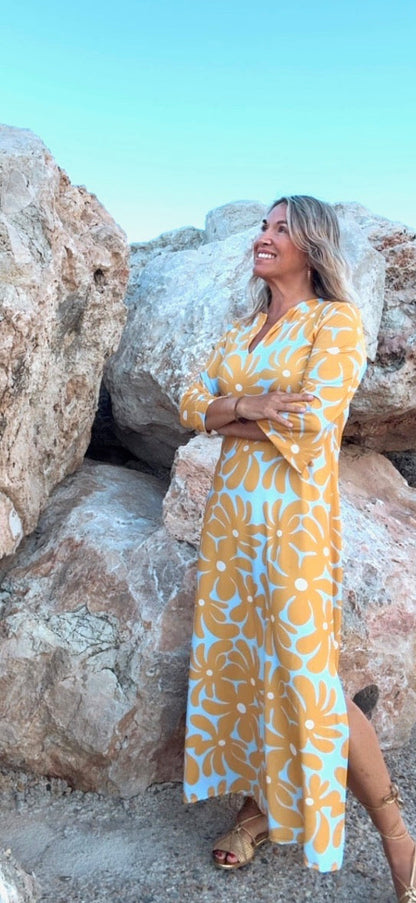 Robe Alameda jaune