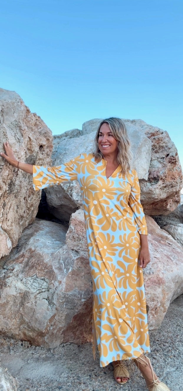 Robe Alameda jaune