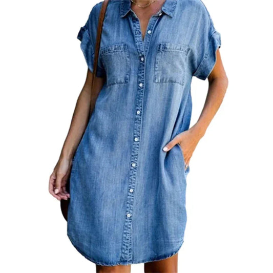 Dagen – Robe en Jean Légère et Élégante