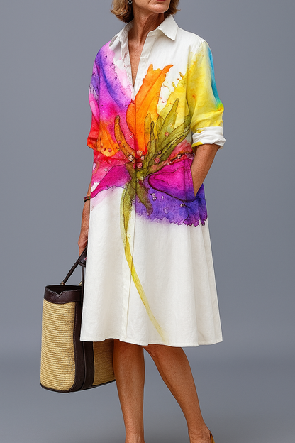 Bridget | Robe midi sophistiquée
