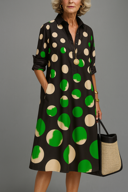 Loretta | Robe midi sophistiquée