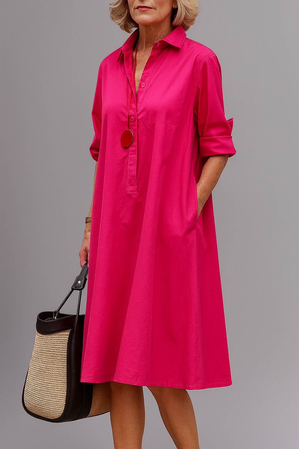 Wilma | Robe midi sophistiquée