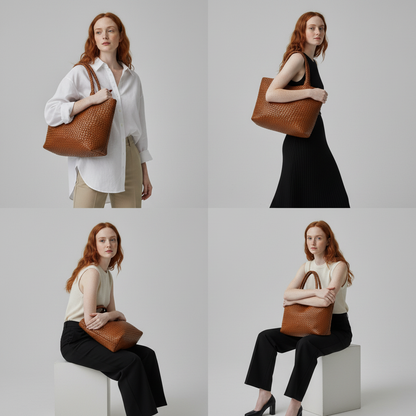 Heritage™ | Lana – Cabas de Luxe Tressé à la Main