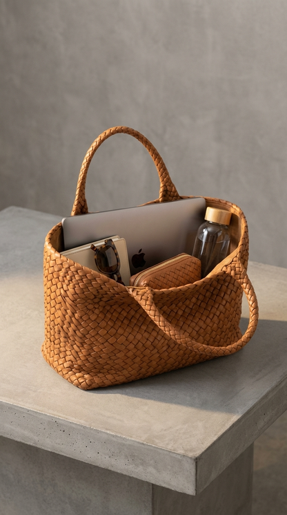 Heritage™ | Lana – Cabas de Luxe Tressé à la Main