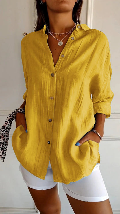 Aliah – Chemisier Chic Texturé pour Femme