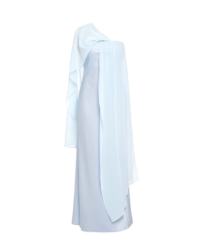 Robe Bárbara bleu ciel