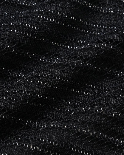 Ensemble de bikini noir à sequins avec armatures
