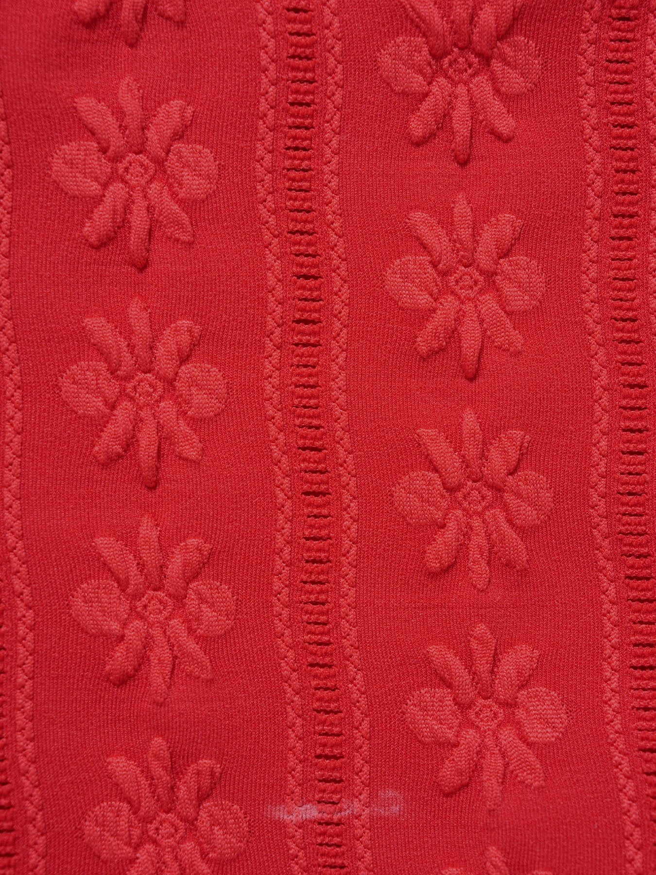 Ensemble de bikini rouge en tissu jacquard à nouer autour du cou avec cordon de serrage