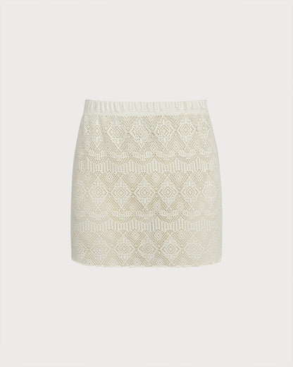 Ensemble trois pièces blanc texturé à armatures